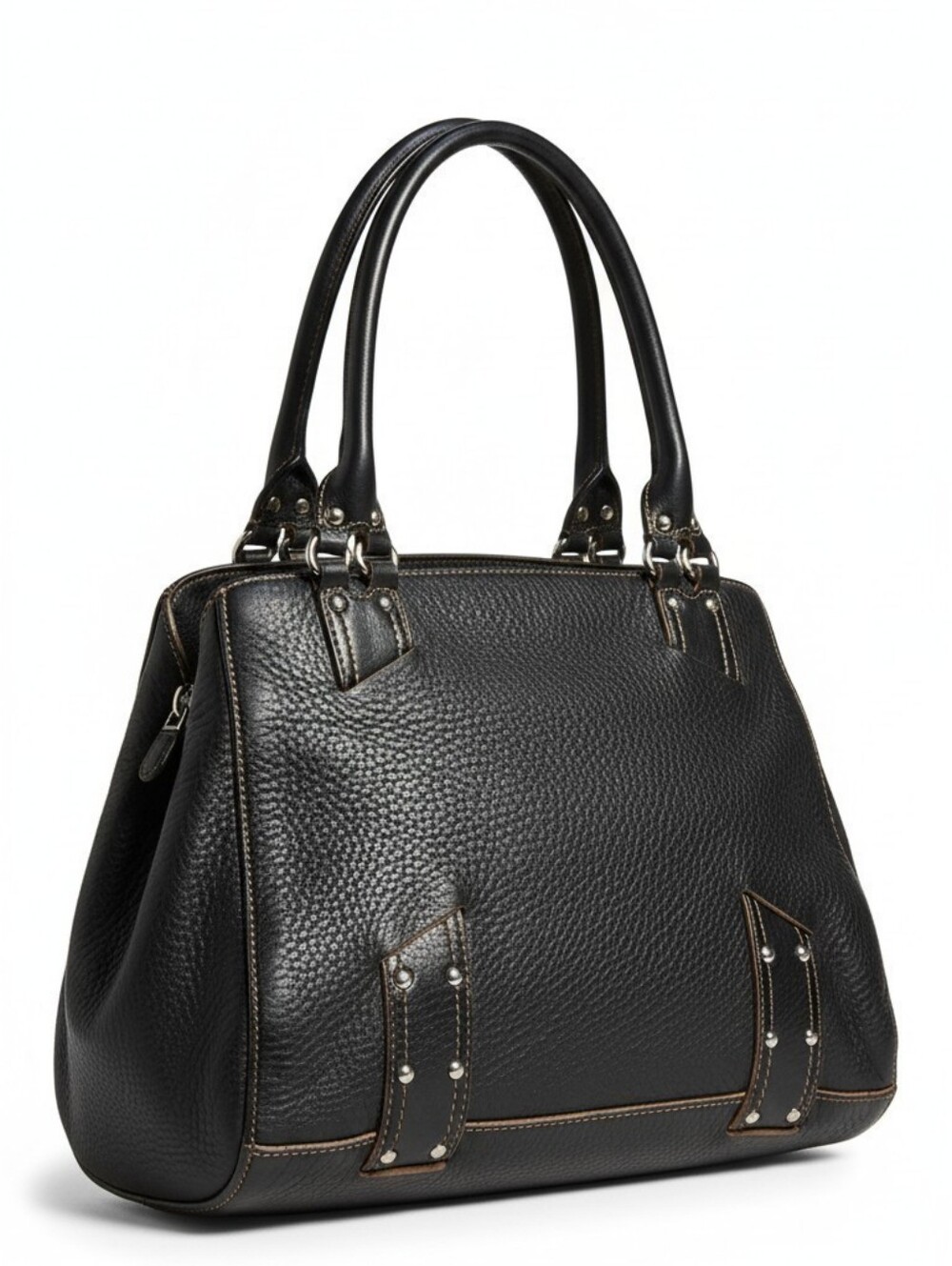 Cole Haan Village Pebbled Leather Hobo Bag